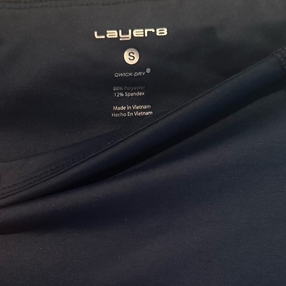 Navy Blue athletic leggings! Pockets and scrunched bottom! Size: Small - Picture 4 of 4